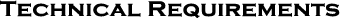 Technical Requirements